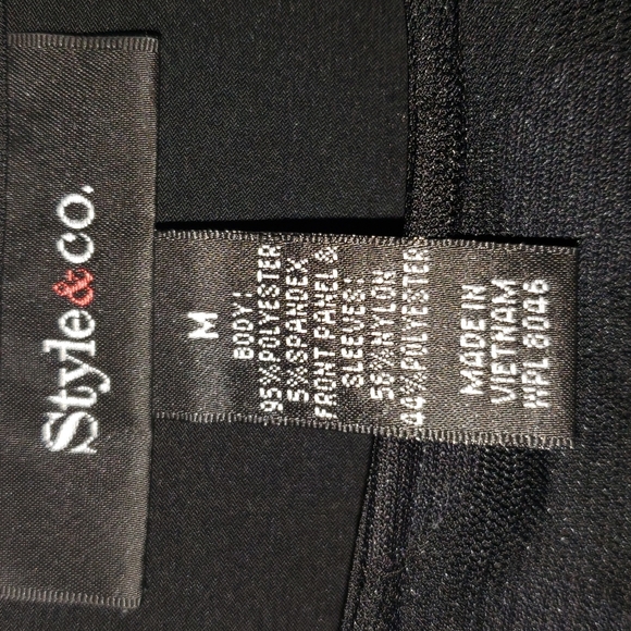 Style and Co black dress - Picture 4 of 4